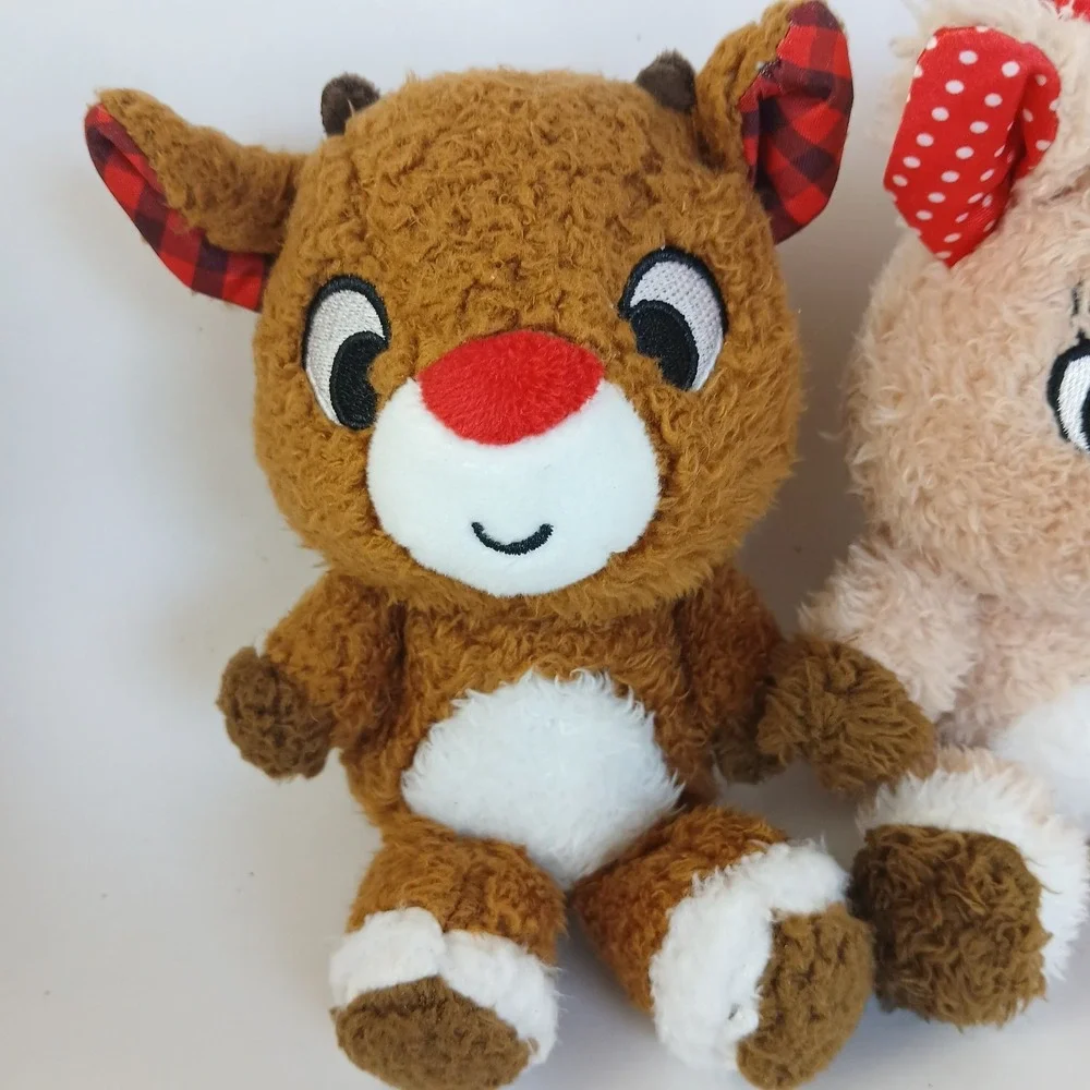 Rudolph Cuteeze Plush Gift Set Rudolph 60th Anniversary 4 Piece Set LE Collector